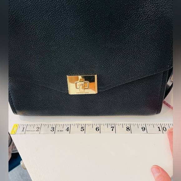 Michael Kors Black Logo Satchel - Picture 12 of 12